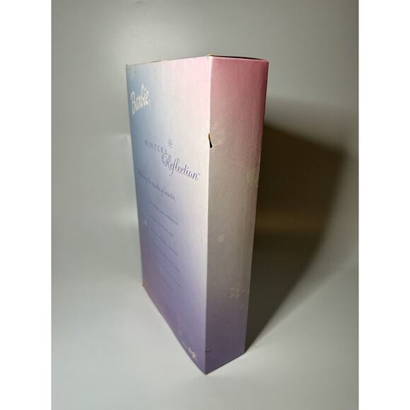 2000 Winter's Reflection Barbie Doll Mattel New Never Removed from Box - Picture 6 of 9